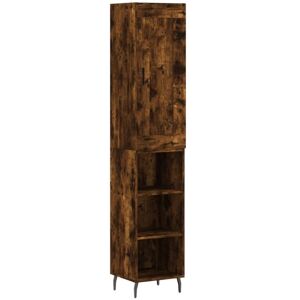 vidaXL Highboard Smoked Oak - Storage Furniture vidaXL Highboard Smoked Oak - Storage Furniture