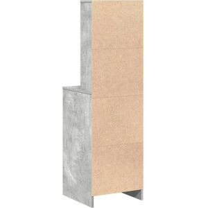 Highboard Concrete grey 40 x 41 x 135 cm Engineered wood vidaXL Highboard Concrete grey 40 x 41 x 135 cm Engineered wood vidaXL