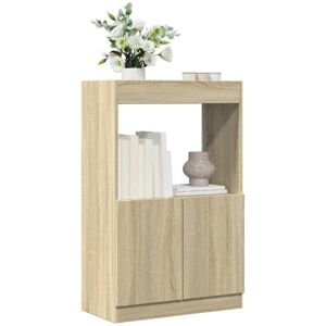 Highboard Sonoma Oak 63x33x100 cm Engineered Wood Vidaxl Highboard Sonoma Oak 63x33x100 cm Engineered Wood Vidaxl