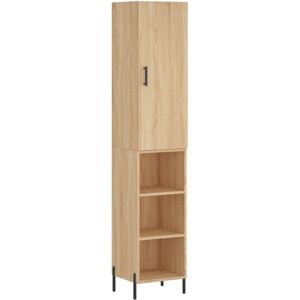 Maisonchic Roble Sonoma 34.5x34x180 cm - Sideboard Maisonchic Roble Sonoma 34.5x34x180 cm - Sideboard