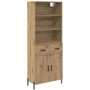 Highboard Artisan Oak 69.5 x 32.5 x 180 cm Engineered Wood vidaXL Highboard Artisan Oak 69.5 x 32.5 x 180 cm Engineered Wood vidaXL