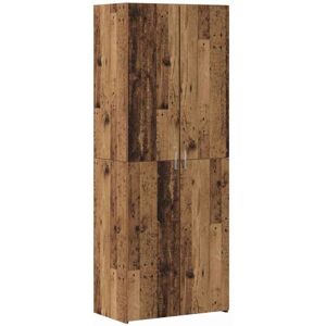 Highboard Old wood 70 x 42.5 x 185 cm Engineered wood vidaXL Highboard Old wood 70 x 42.5 x 185 cm Engineered wood vidaXL