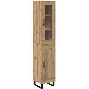 Highboard Artisan Oak 69.5 x 34 x 180 cm Engineered Wood vidaXL Highboard Artisan Oak 69.5 x 34 x 180 cm Engineered Wood vidaXL