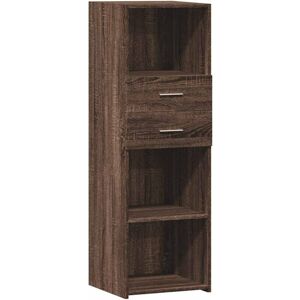 Highboard Brown Oak 40x42.5x124 cm Engineered Wood Vidaxl Highboard Brown Oak 40x42.5x124 cm Engineered Wood Vidaxl
