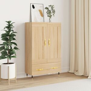 Highboard Sonoma Oak 69.5x31x115 cm Engineered Wood Vidaxl Highboard Sonoma Oak 69.5x31x115 cm Engineered Wood Vidaxl
