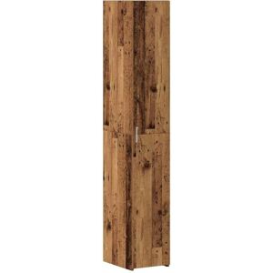 Highboard Old wood 30 x 42.5 x 185 cm Engineered wood Vidaxl Highboard Old wood 30 x 42.5 x 185 cm Engineered wood Vidaxl