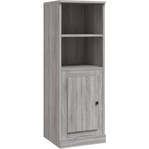 vidaXL Highboard Grey Sonoma - High Sideboard Storage Cabinet - Highboard vidaXL Highboard Grey Sonoma - High Sideboard Storage Cabinet - Highboard