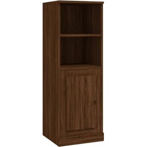 Highboard Brown Oak 36x35.5x103.5 cm Engineered Wood Vidaxl Highboard Brown Oak 36x35.5x103.5 cm Engineered Wood Vidaxl