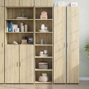 Highboard Sonoma Oak 45x41x185 cm Engineered Wood Vidaxl Highboard Sonoma Oak 45x41x185 cm Engineered Wood Vidaxl
