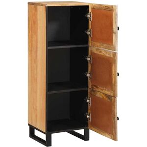 Highboard with Drawer Brown 40 x 33 x 110 cm Solid Mango Wood vidaXL Highboard with Drawer Brown 40 x 33 x 110 cm Solid Mango Wood vidaXL