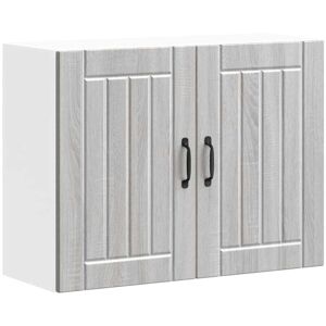 Vidaxl - Kitchen Wall Cabinet Lucca Grey Sonoma Engineered Wood Vidaxl - Kitchen Wall Cabinet Lucca Grey Sonoma Engineered Wood