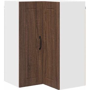 Kitchen Cabinet Brown Oak 57 x 57 x 80 cm Engineered Wood vidaXL Kitchen Cabinet Brown Oak 57 x 57 x 80 cm Engineered Wood vidaXL