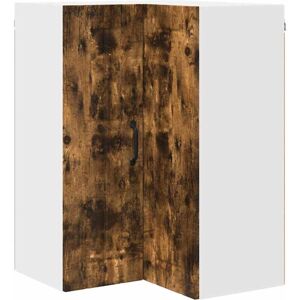 Kitchen Cabinet Smoked Oak 57 x 57 x 80 cm Engineered Wood vidaXL Kitchen Cabinet Smoked Oak 57 x 57 x 80 cm Engineered Wood vidaXL