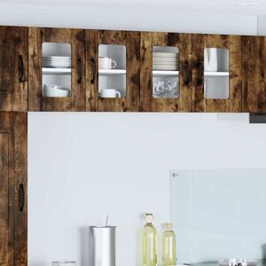 Kitchen Cabinet Smoked Oak 60 x 31 x 40 cm Engineered Wood vidaXL Kitchen Cabinet Smoked Oak 60 x 31 x 40 cm Engineered Wood vidaXL