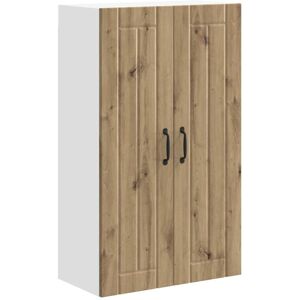 Kitchen Cabinet Artisan Oak 60 x 31 x 100 cm Engineered Wood vidaXL Kitchen Cabinet Artisan Oak 60 x 31 x 100 cm Engineered Wood vidaXL