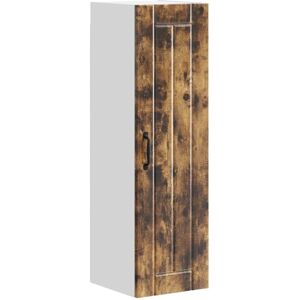 Kitchen Cabinet Smoked Oak 30 x 31 x 100 cm Engineered Wood vidaXL Kitchen Cabinet Smoked Oak 30 x 31 x 100 cm Engineered Wood vidaXL