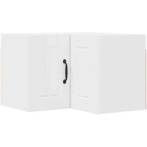 Kitchen Cabinet with Shelf High Gloss White 57 x 57 x 40 cm vidaXL Kitchen Cabinet with Shelf High Gloss White 57 x 57 x 40 cm vidaXL