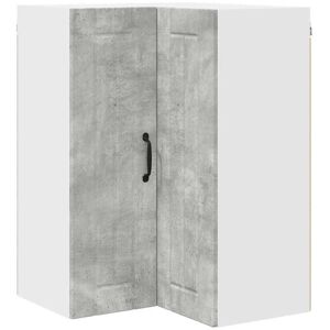 Kitchen Cabinet Concrete Grey 57 x 57 x 80 cm Engineered Wood vidaXL Kitchen Cabinet Concrete Grey 57 x 57 x 80 cm Engineered Wood vidaXL