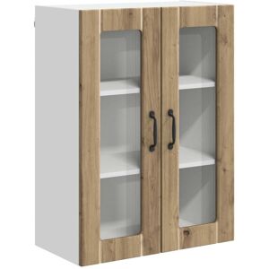 Kitchen Cabinet Artisan Oak 60 x 31 x 80 cm Engineered Wood vidaXL Kitchen Cabinet Artisan Oak 60 x 31 x 80 cm Engineered Wood vidaXL