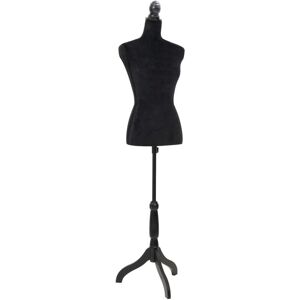 Ladies Bust Display Black Female Mannequin Female Dress Form Vidaxl Ladies Bust Display Black Female Mannequin Female Dress Form Vidaxl