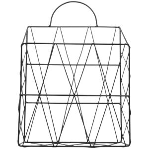 Tlily - Magazine Holder Hanging Wall Mounted Newspaper Periodical Book Document File Organizer Basket Metal Shelf Storage Container Display Tlily - Magazine Holder Hanging Wall Mounted Newspaper Periodical Book Document File Organizer Basket Metal Shelf Storage Container Display