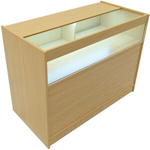 MONSTER SHOP LED Retail Shop Counter B1200 - Maple MONSTER SHOP LED Retail Shop Counter B1200 - Maple