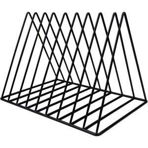 Tinor - Metal Magazine Rack, 9 Slots Gold Magazine Holder, Triangle Bookshelf, Book Storage Shelf, Newspaper Rack, Designer Magazine Holder for Tinor - Metal Magazine Rack, 9 Slots Gold Magazine Holder, Triangle Bookshelf, Book Storage Shelf, Newspaper Rack, Designer Magazine Holder for