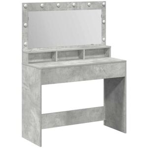 vidaXL Beton grau Vanity Table - Modern concrete look with mirror vidaXL Beton grau Vanity Table - Modern concrete look with mirror