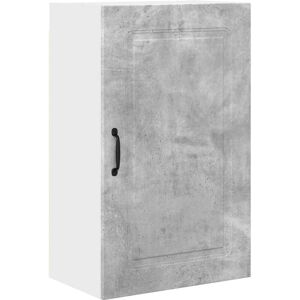 Kitchen Wall Cabinet with Shelf Concrete Grey 50 x 31 x 80 cm vidaXL Kitchen Wall Cabinet with Shelf Concrete Grey 50 x 31 x 80 cm vidaXL