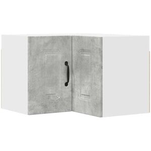 Kitchen Wall Cabinet with Shelf Concrete Grey 57 x 57 x 40 cm vidaXL Kitchen Wall Cabinet with Shelf Concrete Grey 57 x 57 x 40 cm vidaXL