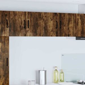 Kitchen Cabinet Kalmar 2 pcs Smoked Oak 60 x 31 x 40 cm vidaXL Kitchen Cabinet Kalmar 2 pcs Smoked Oak 60 x 31 x 40 cm vidaXL
