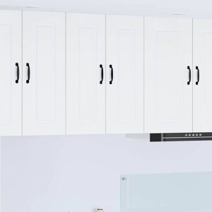 Kitchen Wall Cabinet with Shelf 2 pcs White 30 x 31 x 80 cm vidaXL Kitchen Wall Cabinet with Shelf 2 pcs White 30 x 31 x 80 cm vidaXL