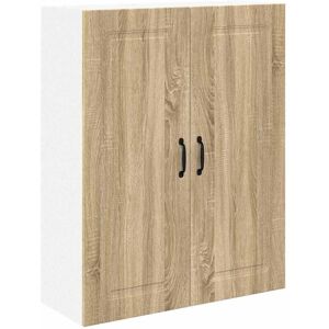 Kitchen Wall Cabinet with Shelf Sonoma Oak 80 x 31 x 100 cm vidaXL Kitchen Wall Cabinet with Shelf Sonoma Oak 80 x 31 x 100 cm vidaXL