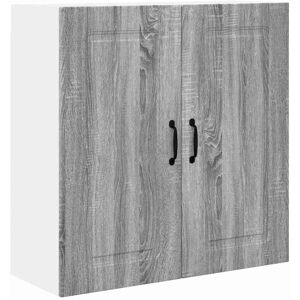 Kitchen Wall Cabinet with Shelf Grey Sonoma 80 x 31 x 80 cm vidaXL Kitchen Wall Cabinet with Shelf Grey Sonoma 80 x 31 x 80 cm vidaXL
