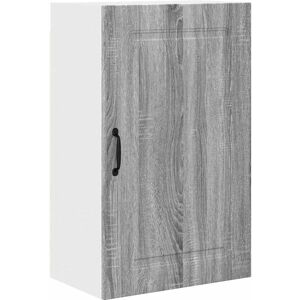 Kitchen Wall Cabinet with Shelf Grey Sonoma 50 x 31 x 80 cm vidaXL Kitchen Wall Cabinet with Shelf Grey Sonoma 50 x 31 x 80 cm vidaXL