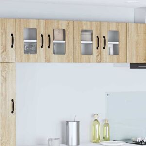 Kitchen Cabinet with Storage Kalmar Sonoma Oak 60 x 31 x 40 cm vidaXL Kitchen Cabinet with Storage Kalmar Sonoma Oak 60 x 31 x 40 cm vidaXL