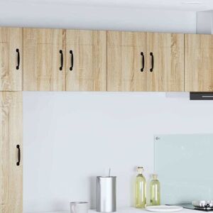 Kitchen Cabinet Kalmar 2 pcs Sonoma Oak 60 x 31 x 40 cm vidaXL Kitchen Cabinet Kalmar 2 pcs Sonoma Oak 60 x 31 x 40 cm vidaXL