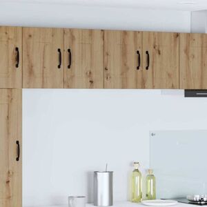 Kitchen Cabinet Kalmar 2 pcs Artisan Oak 60 x 31 x 40 cm vidaXL Kitchen Cabinet Kalmar 2 pcs Artisan Oak 60 x 31 x 40 cm vidaXL