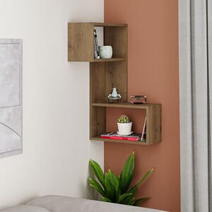 Shally Dogan 02815304 Light Walnut Wall Shelf - Wall Shelf Shally Dogan 02815304 Light Walnut Wall Shelf - Wall Shelf