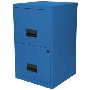 2 Drawer Maxi Tall Filing Cabinet - Sky Blue - Pierre Henry 2 Drawer Maxi Tall Filing Cabinet - Sky Blue - Pierre Henry