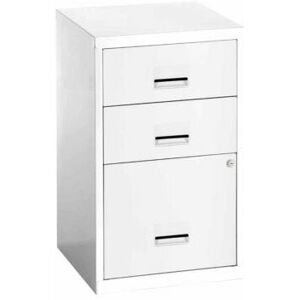 3 Drawer A4 Filing Cabinet – White - Pierre Henry 3 Drawer A4 Filing Cabinet – White - Pierre Henry