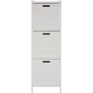 Premier Housewares - Interiors By Premier Elegant 3 Drawer Rustic Bathroom Shelf Unit, Ample Storage Standing Shelves, Sleek Shelving Unit For Bedroom Premier Housewares - Interiors By Premier Elegant 3 Drawer Rustic Bathroom Shelf Unit, Ample Storage Standing Shelves, Sleek Shelving Unit For Bedroom