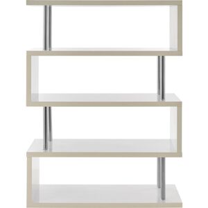 Premier Housewares - 4 Tier MDF/Shelving Unit White Gloss Shelving Units For Storage Racking Storage Shelving Unit Shelf Rack Shelf Unit 120 x 40 x Premier Housewares - 4 Tier MDF/Shelving Unit White Gloss Shelving Units For Storage Racking Storage Shelving Unit Shelf Rack Shelf Unit 120 x 40 x