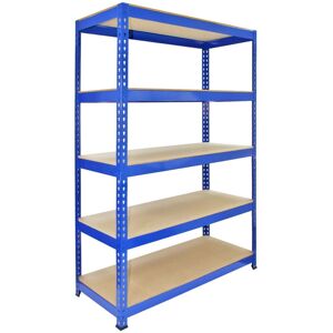 MONSTER RACKING Q-Rax Blue Metal Shelving Units - 120cm x 180cm x 50cm MONSTER RACKING Q-Rax Blue Metal Shelving Units - 120cm x 180cm x 50cm