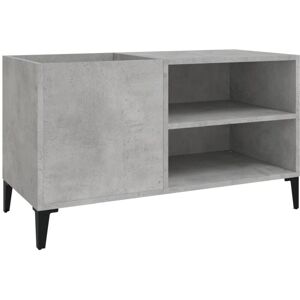 vidaXL Concrete Grey 84.5x38x48 cm Record Cabinet - Storage Furniture vidaXL Concrete Grey 84.5x38x48 cm Record Cabinet - Storage Furniture