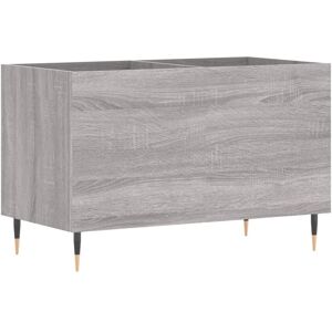 Record Cabinet Grey Sonoma 74.5x38x48 cm Engineered Wood vidaXL Record Cabinet Grey Sonoma 74.5x38x48 cm Engineered Wood vidaXL