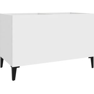 vidaXL Record Cabinet - White - Vinyl Storage - Sideboard - Engineered Wood vidaXL Record Cabinet - White - Vinyl Storage - Sideboard - Engineered Wood