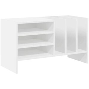Record Cabinet White 78.5 x 35 x 45 cm Engineered Wood vidaXL Record Cabinet White 78.5 x 35 x 45 cm Engineered Wood vidaXL