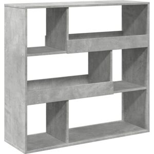 Room Divider Concrete Grey 100x33x94.5 cm Engineered Wood vidaXL Room Divider Concrete Grey 100x33x94.5 cm Engineered Wood vidaXL