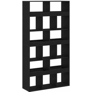 Bookshelf 2 pcs Black oak 100 x 33 x 187.5 cm Engineered wood vidaXL Bookshelf 2 pcs Black oak 100 x 33 x 187.5 cm Engineered wood vidaXL